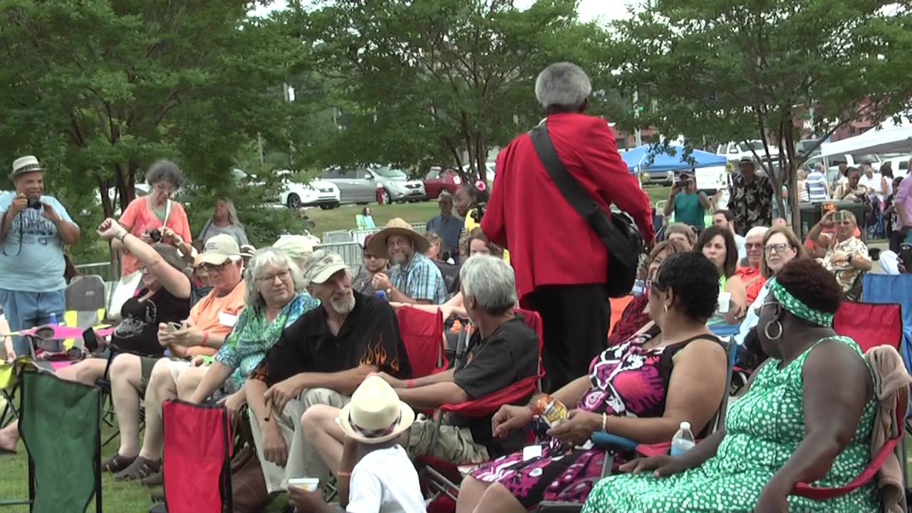Lil Jimmy Reed performs at the Wiregrass Blues Fest