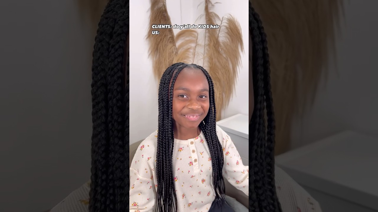 Cute Braids, Happy Kids!:#KidsBraidsDallas #dallashairstylist  #DFWKidsBraider #dallasbraids