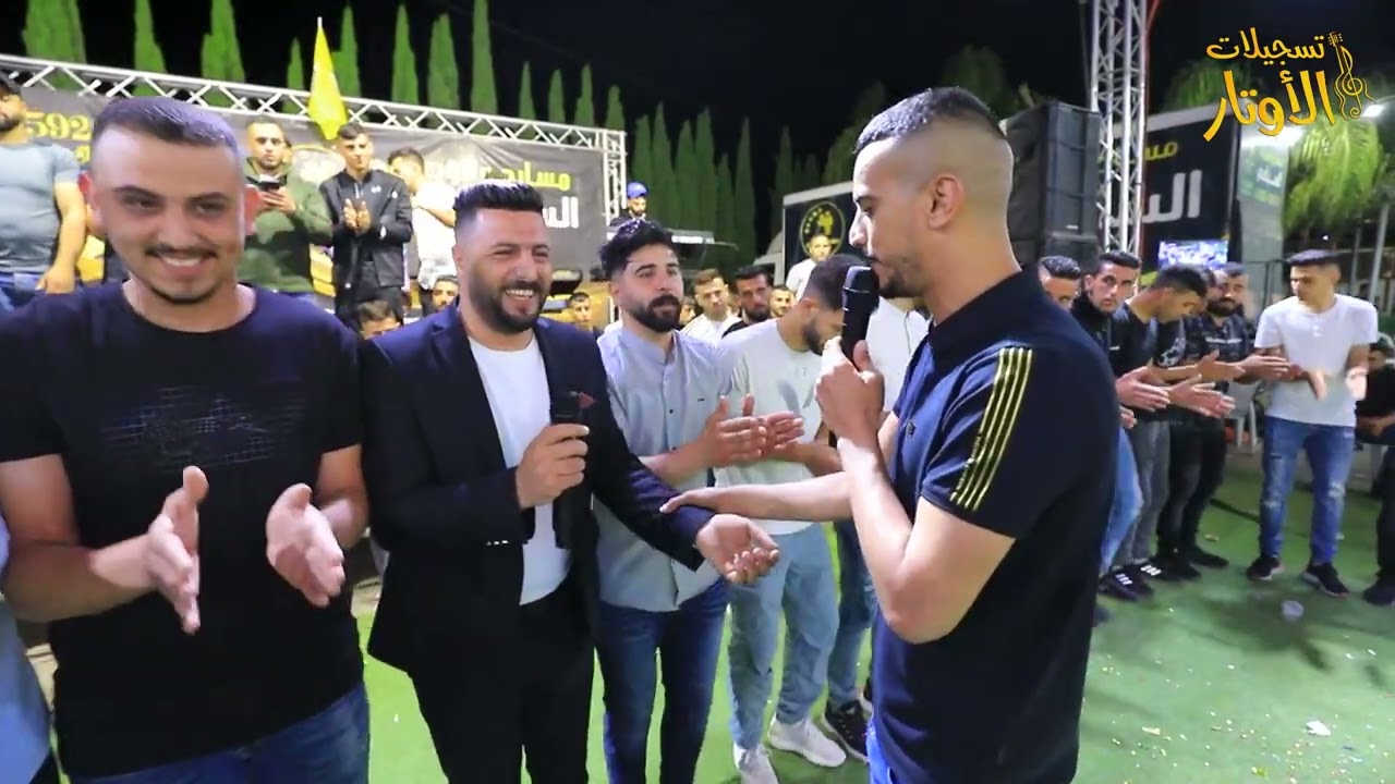 الشعر شاب من كثر المصايب💔الفنانين طارق ابو عليا وعبد الله الصعايدة زفاف العريس محمد جمال-قبلان 2022