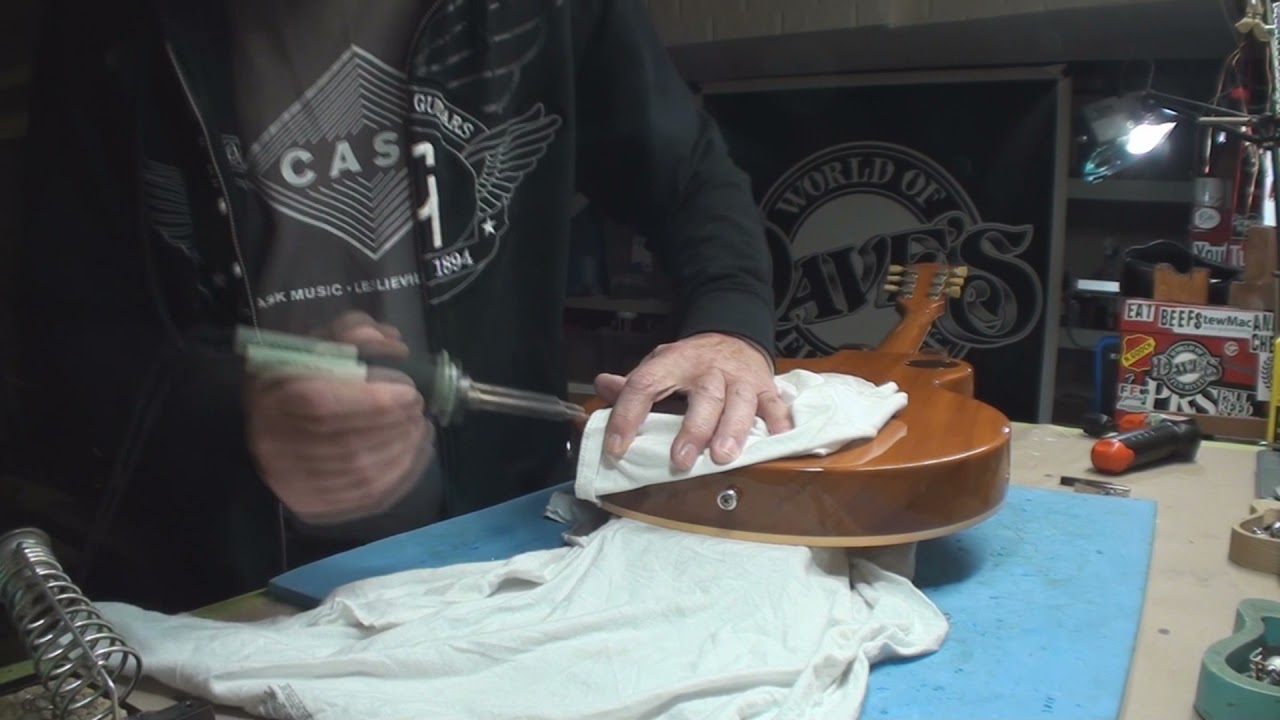 Les Paul Finish Repair With Gluboost