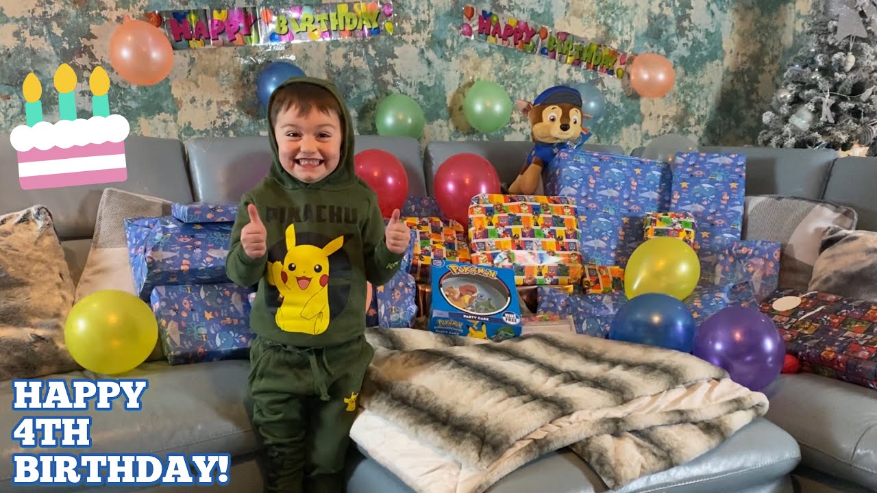 HAPPY 4TH BIRTHDAY PARKER SPECIAL!!!