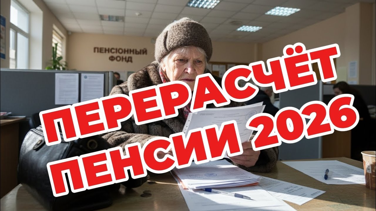 🎯 Заявление на перерасчёт пенсии | + 2000 руб за 250 руб