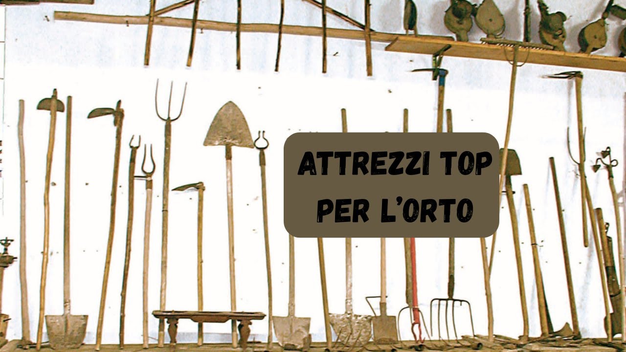 Gli attrezzi indispensabili per iniziare il tuo giardino!
