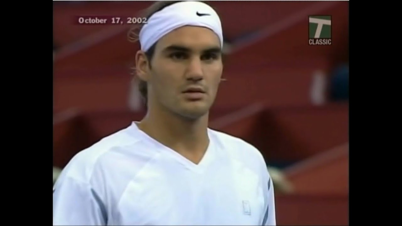 Madrid 2002 R2 - R.Federer vs M.Rios Highlights