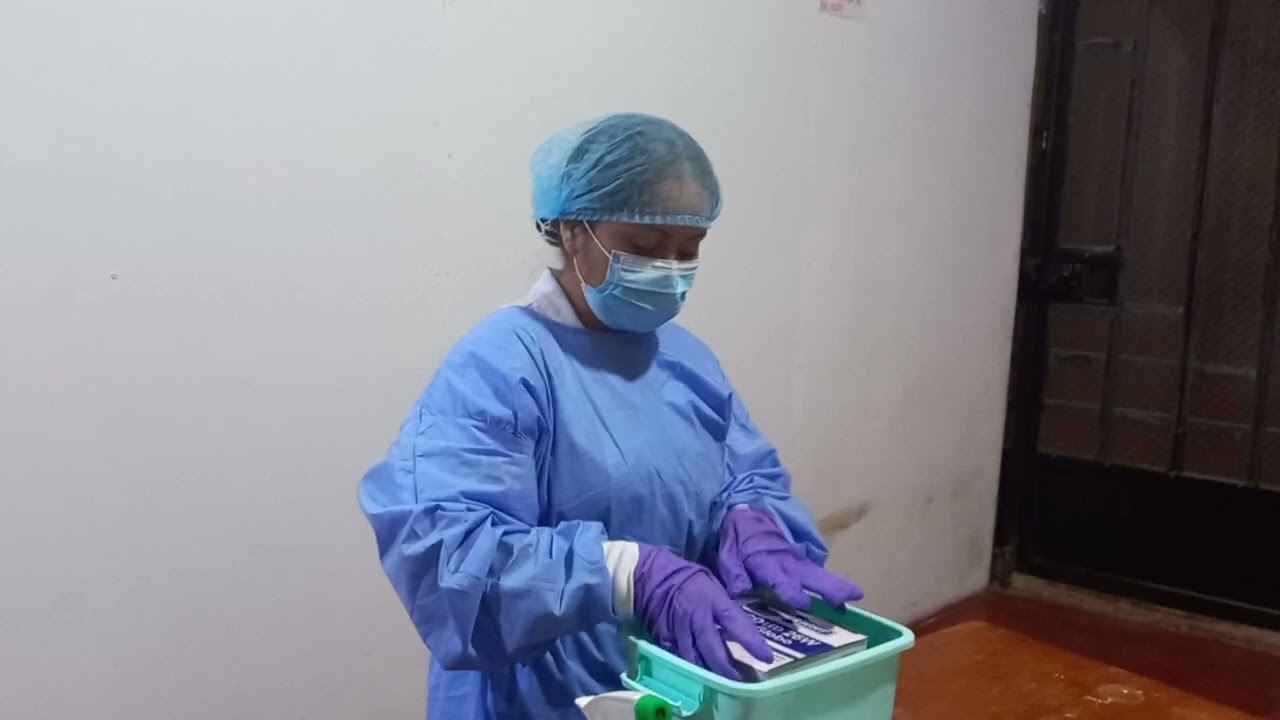 Rotulación / conservación / traslado y eliminación de muestras biológicas ( heces ) Durand