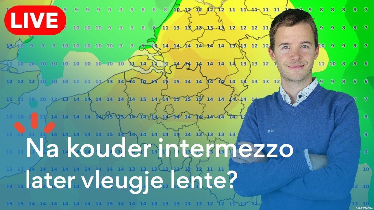 🔴 [LIVE] Eerst nog kouder met kans op sneeuw, daarna richting vroege lente?