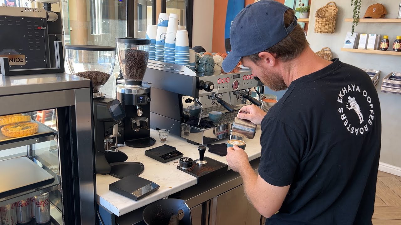 A Busy Day at the Roastery, Opening, Cupping Coffee and New Clients