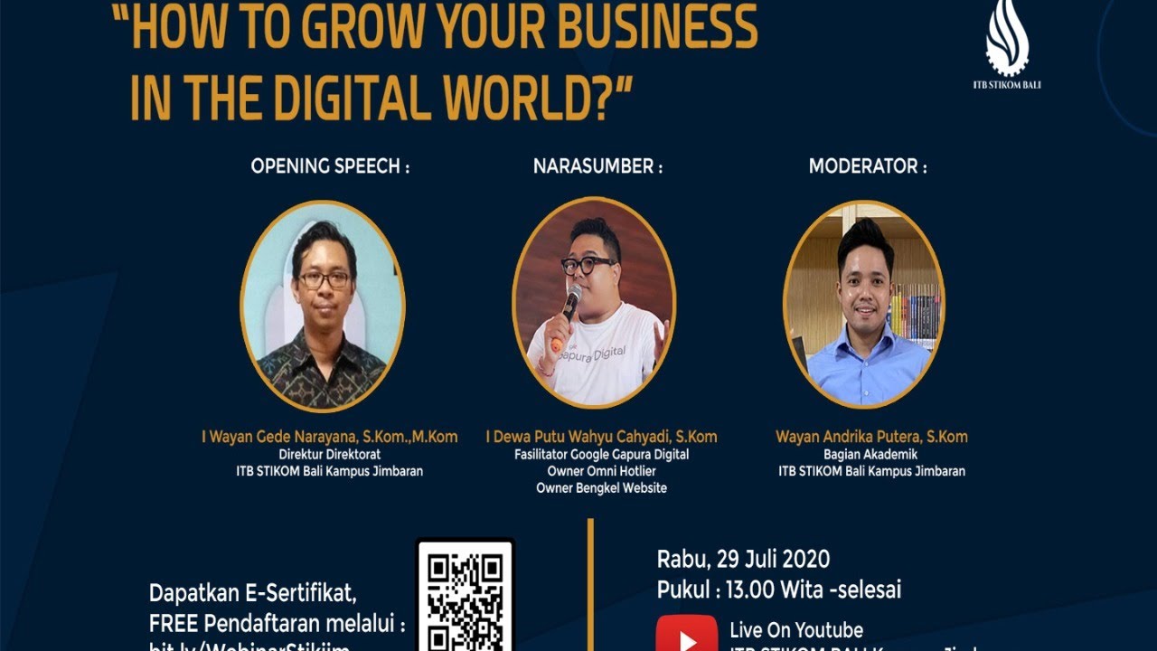 WEBINAR “HOW TO GROW YOUR BUSINESS IN THE DIGITAL WORLD?”