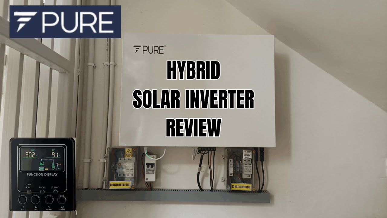 Pure Power Hybrid Inverter Review | Hybrid Solar System | #hybridinverter #solarinstallation