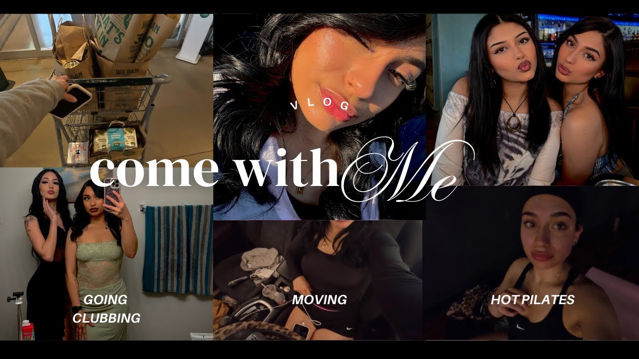 come with me 🌷| moving, going to 6th st, hot pilates mat, & celebrating my sisters birthday 🎂🤍