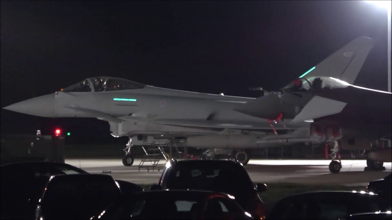 RAF Coningsby Night Flying Part 2