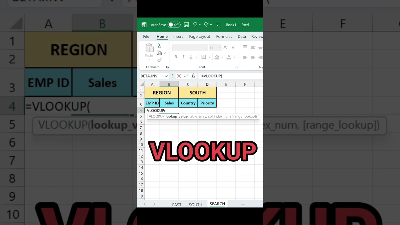 Vlookup With Indirect Function | Excel Tips & Tricks