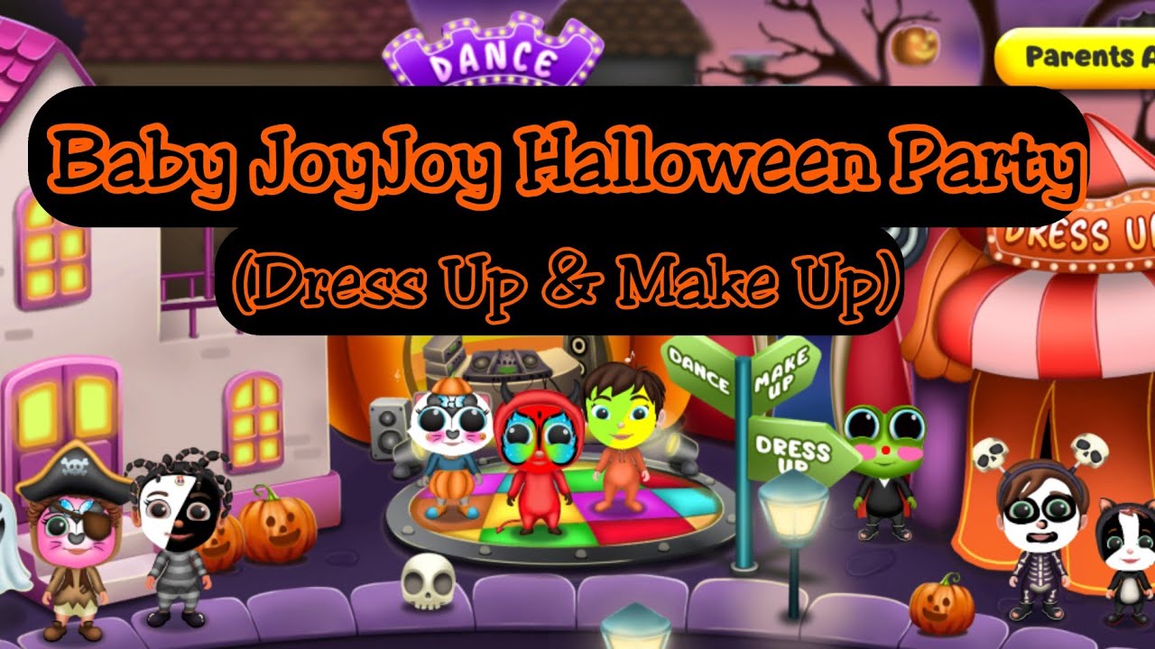 Baby JoyJoy Halloween Party (Dress up & Make up) #babyjoyjoy #babyjoyjoyhalloween #babyjoyjoygame