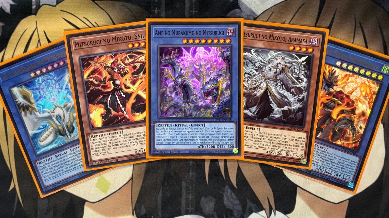 Мой профиль колоды Мицуруги для Yu-Gi-Oh! в формате Modern после выхода легендарного ранга (2026 ...