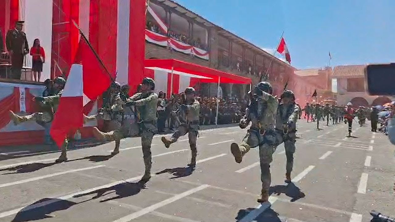 Fiestas Patrias: Ayacucho celebra con desfile cívico militar