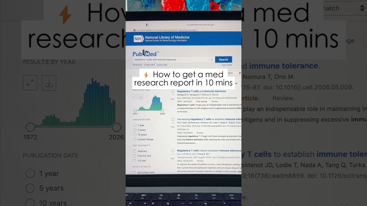 Get your personalized med research report in under 10 mins with PubMed.ai #pubmed #pubmedai #medical