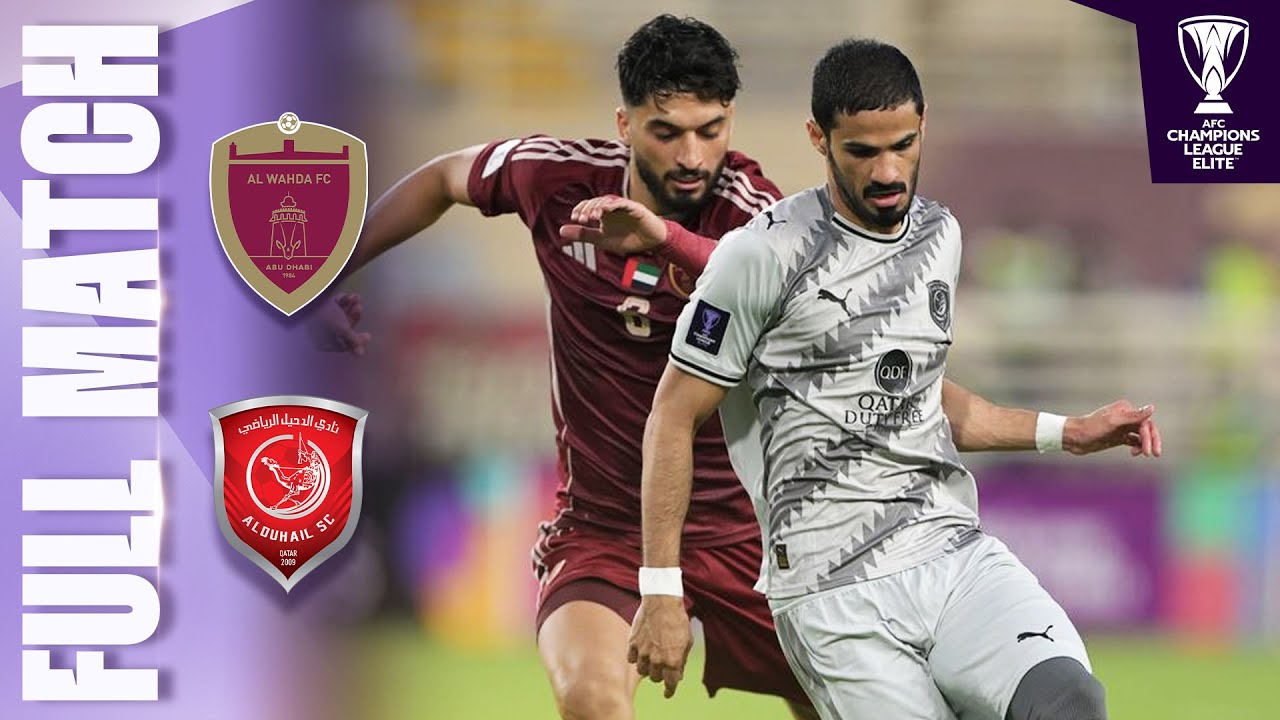 Al Wahda 🇦🇪 vs Al Duhail 🇶🇦 | Full Match | AFC Champions League Elite&trade; 2025/26