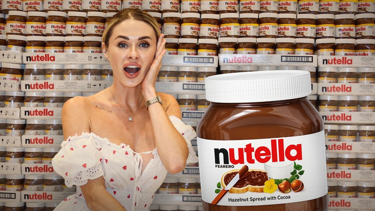 NUTELLA MONSTER: 24-Hour Build 😱