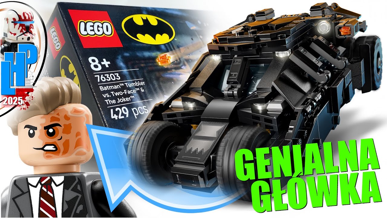 LEGO 76303 Tumbler BATMANA kontra TWO-FACE i Joker (2025)