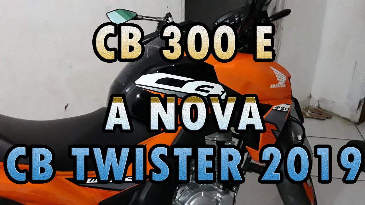 HONDA CB 300 E A NOVA (CB TWISTER 2019) | Carlos Rods