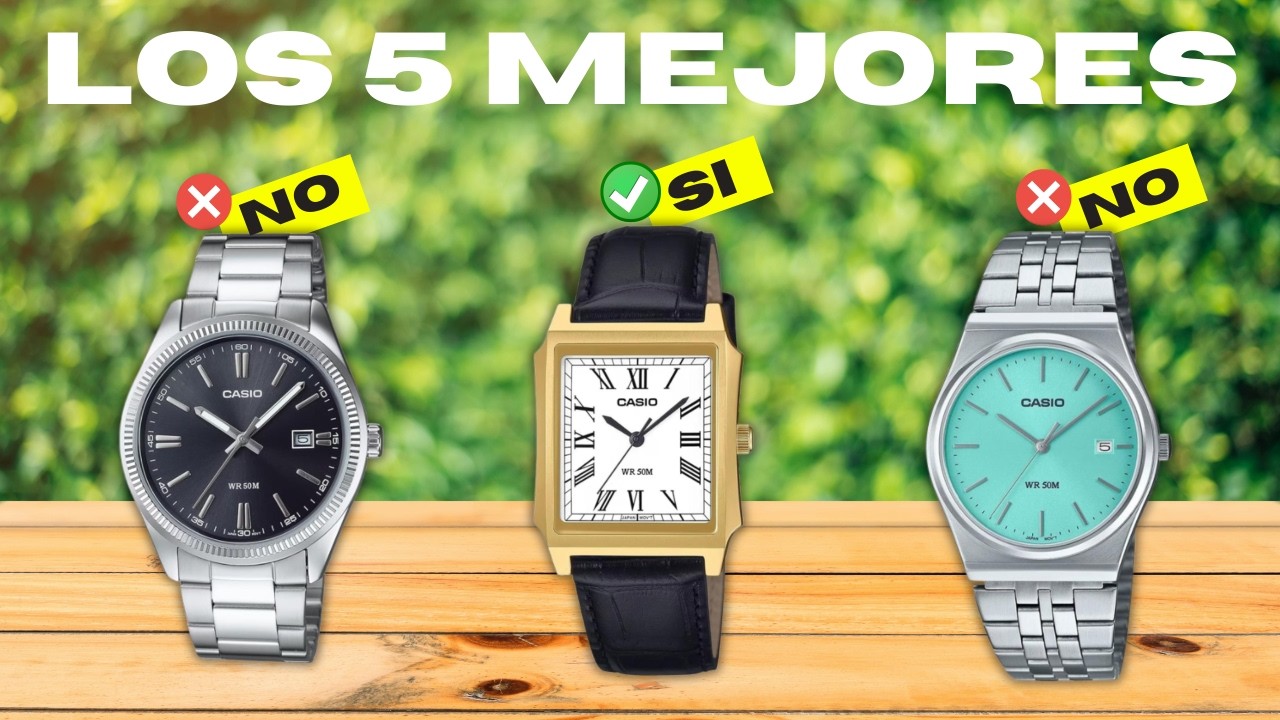Los 5 MEJORES RELOJES QUE PARECEN LUJO por menos de 100€ (Parecen de 500€) - CALIDAD PRECIO AMAZON