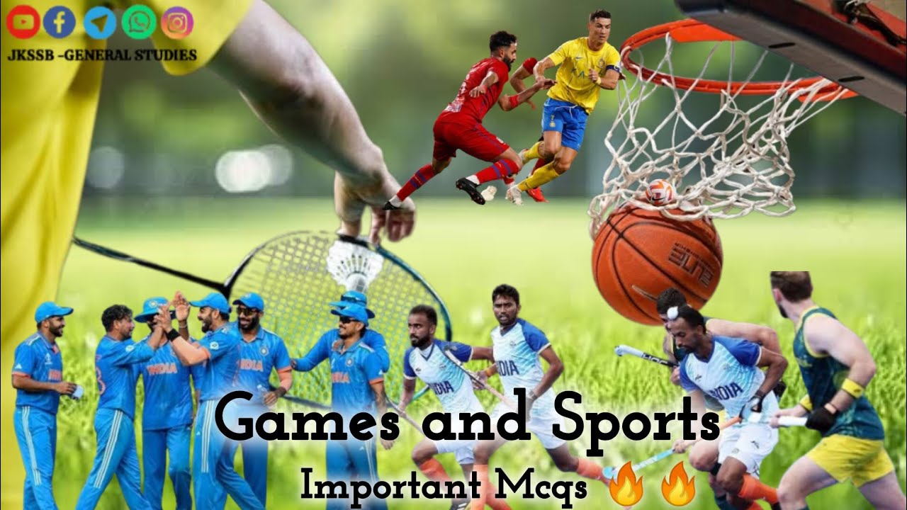 Games and Sports Important MCQs|Dronacharya Award|Cricket|Chess|Chaturanga|for Competitive exams