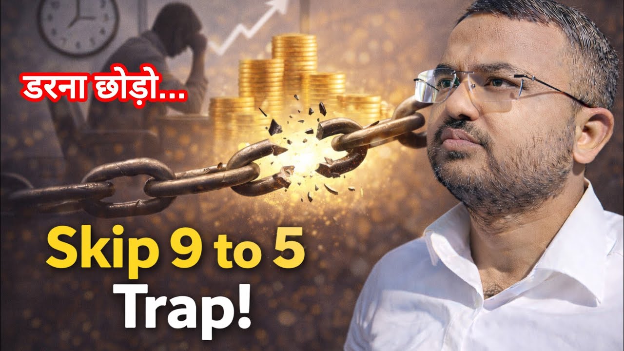 क्या बिना नौकरी करे जीवन नहीं चल सकता? Rat Race छोड़ो, freedom चुनो।