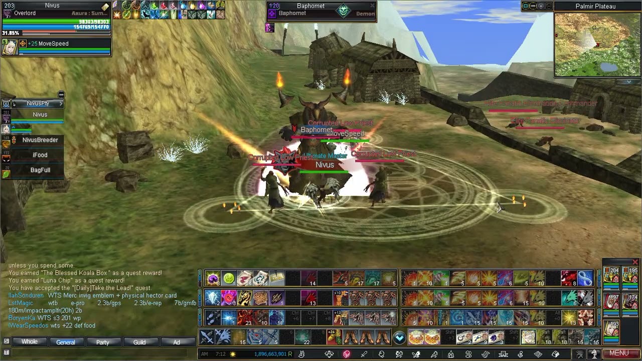 Rappelz - AP quests 1° (expert bag)