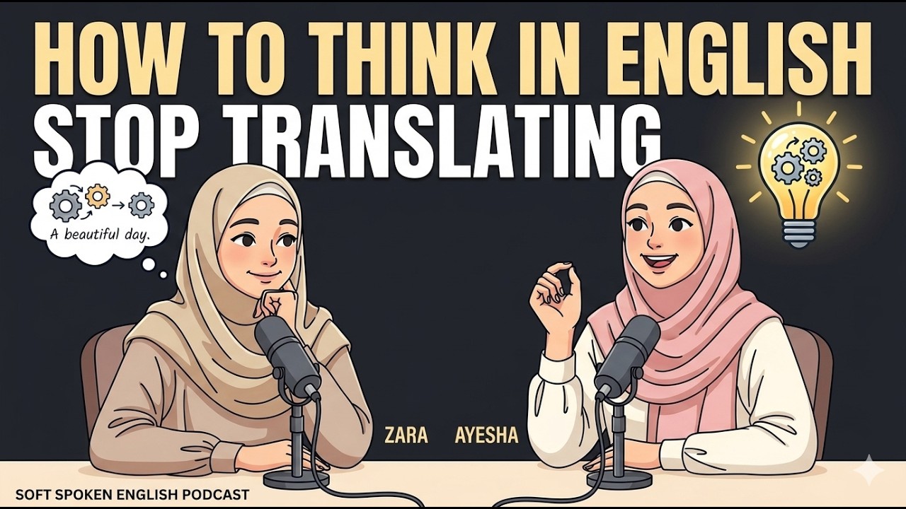 How to STOP Translating and Start Thinking in English | English Podcast for Beginners