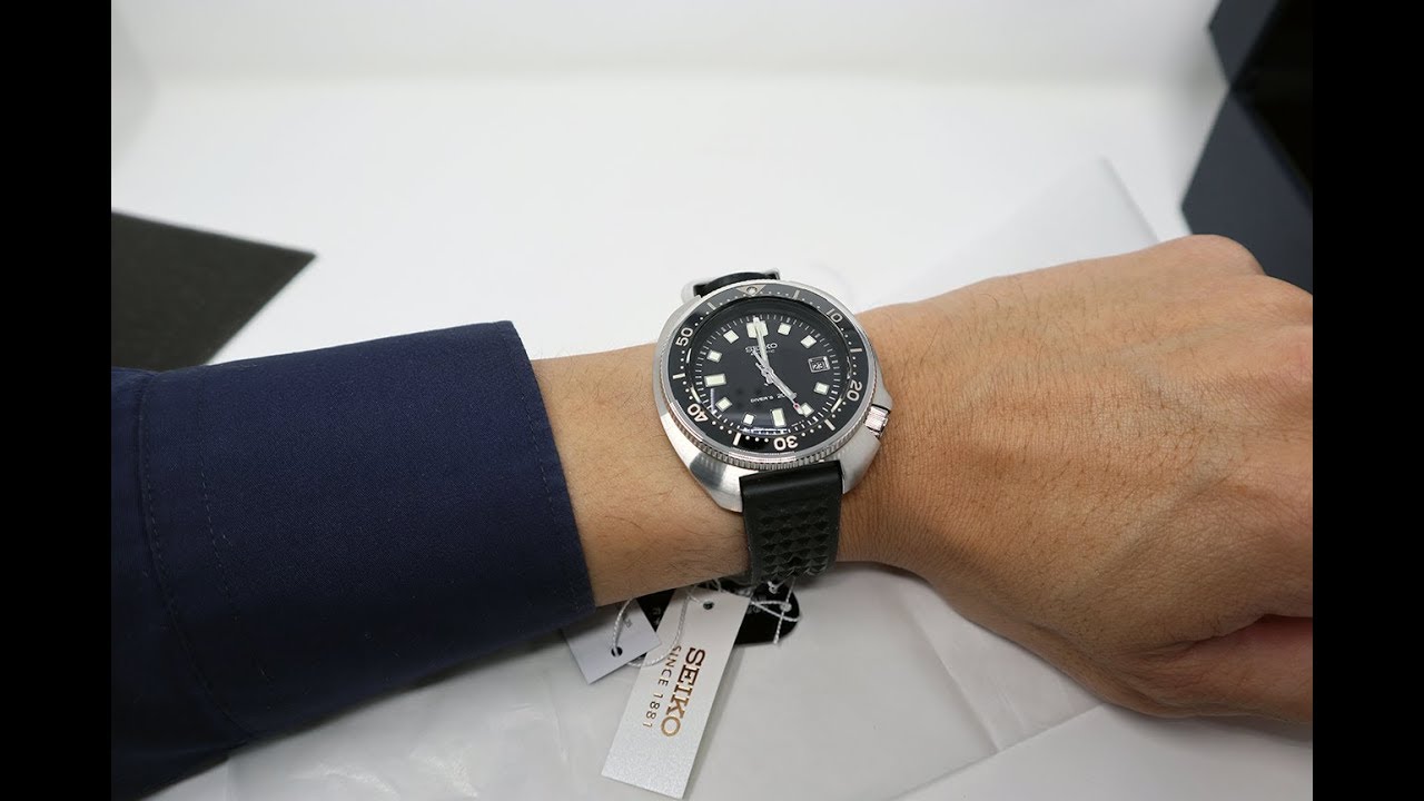UNBOXING SEIKO PROSPEX 1970 DIVERS RE-CRAFT LIMITED EDITION SLA033J1