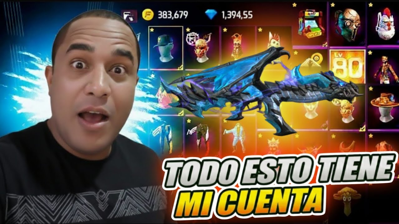 Mostrando Mi Cuenta de Free Fire Región Norteamérica 🇺🇸