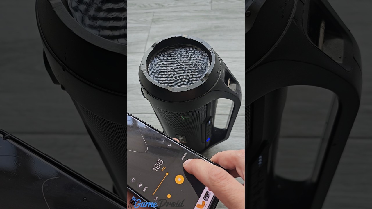 Akai ABTS-50 Water Test with Frequency Sweep | 1Hz to 160Hz Bass