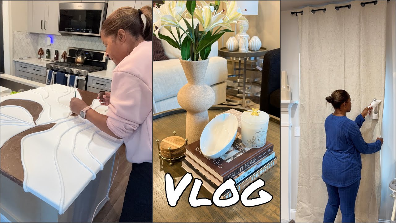 VLOG: UPDATING MY HOME; DIY ARTWORK; KAI’S GAME THEME BEDROOM