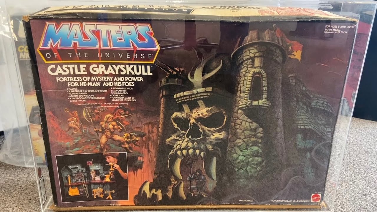 Original MASTERS OF THE UNIVERSE (1982) CASTLE GRAYSKULL  UKG 60% In stock at Titan Toyz 