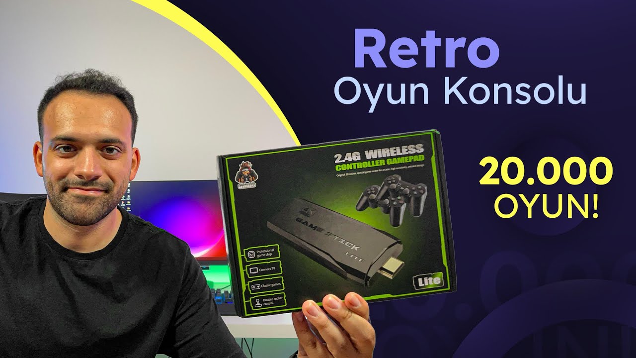 20000 TANE OYUN! RETRO 4K GAME STİCK İNCELEMESİ