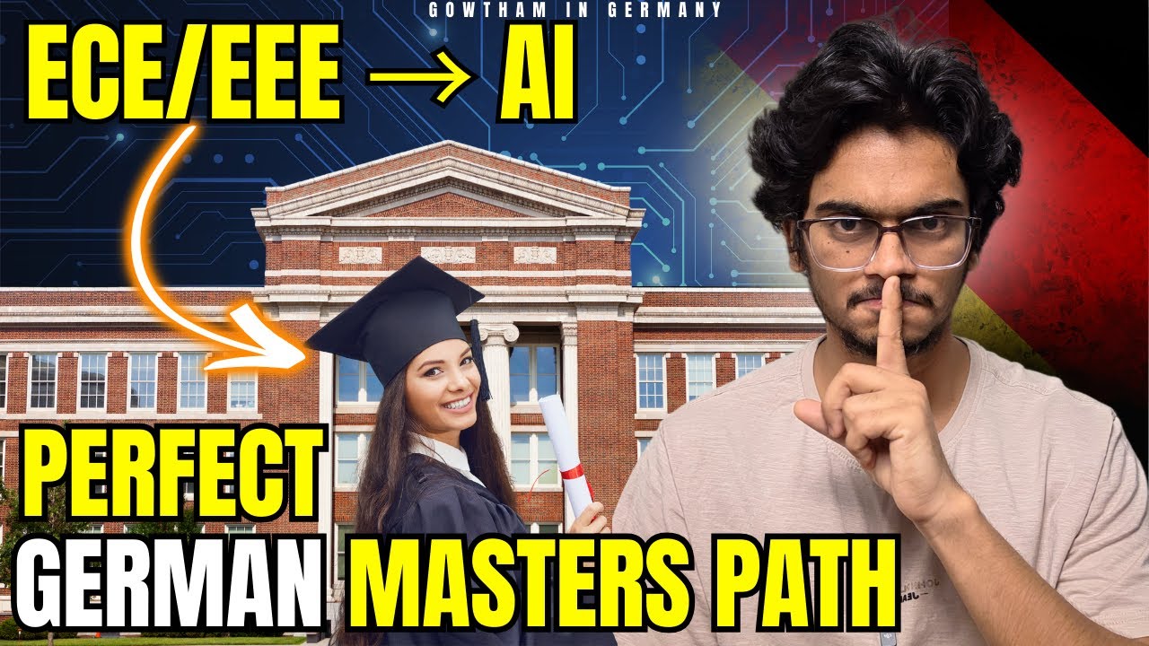 ECE/EEE/Mech to AI🔥: The Perfect German Master's Specialization Path| Embedded Systems🚨| AI✅️