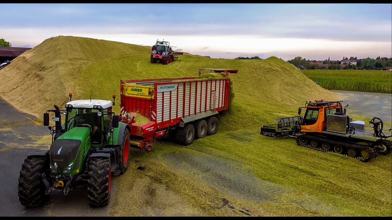 [4k] AGRARDOKU-MAISHÄCKSELN 2020 mit 2xFendt 939, Fendt 936, Fendt 724, John Deere 8800i
