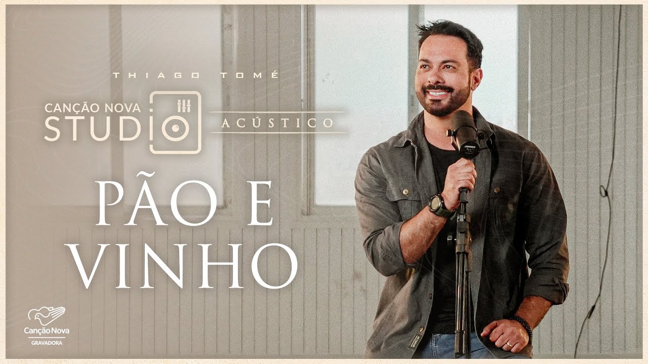 P&atilde;o e Vinho I Studio Can&ccedil;&atilde;o Nova I Ac&uacute;stico Thiago Tom&eacute;