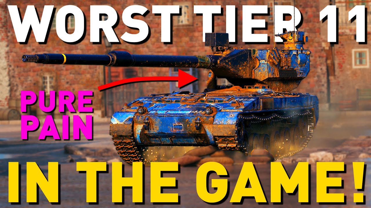 Худший танк 11-го уровня в World of Tanks!