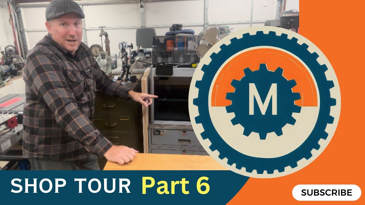 Shop tour Part 6   3D printer and storage