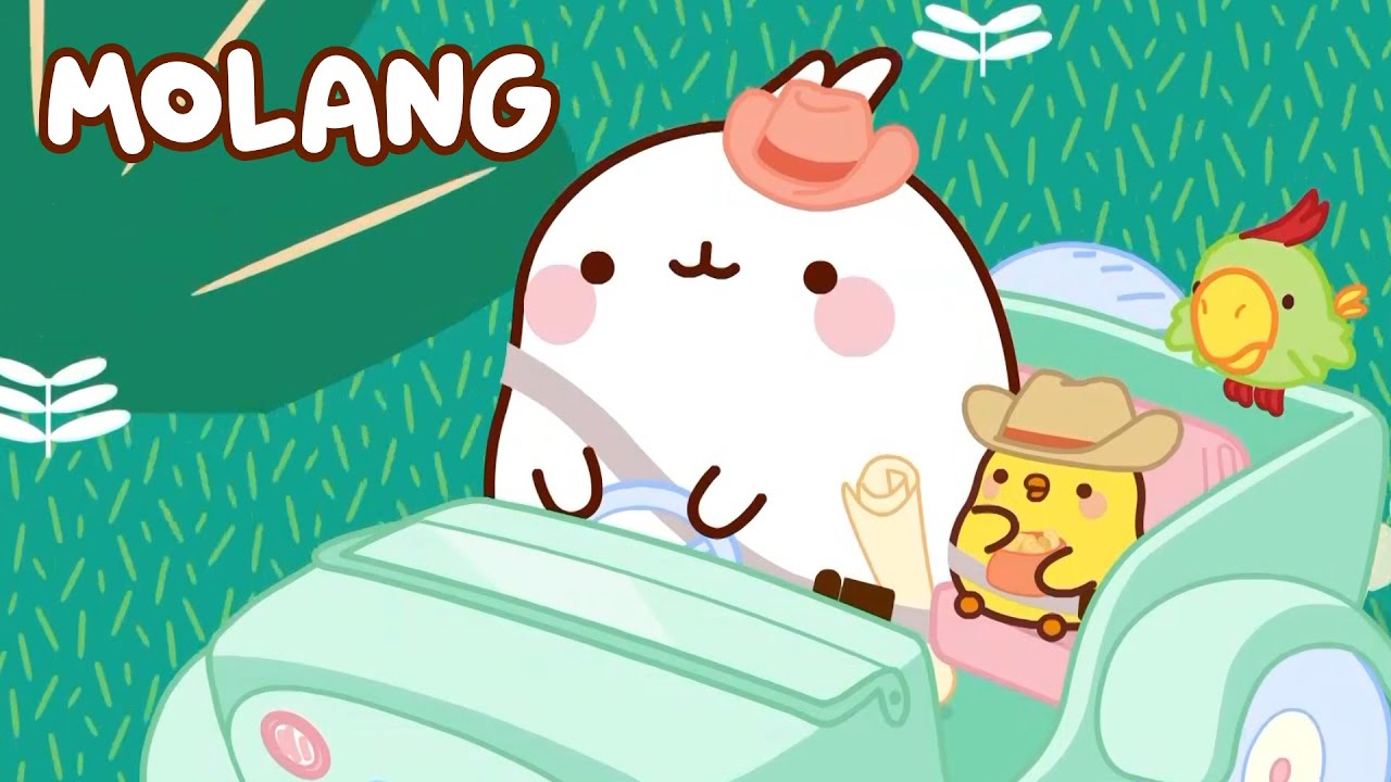 Molang and Piu Piu in the jungle 🐒 Kitoons New Friends | Funny Cartoons in English