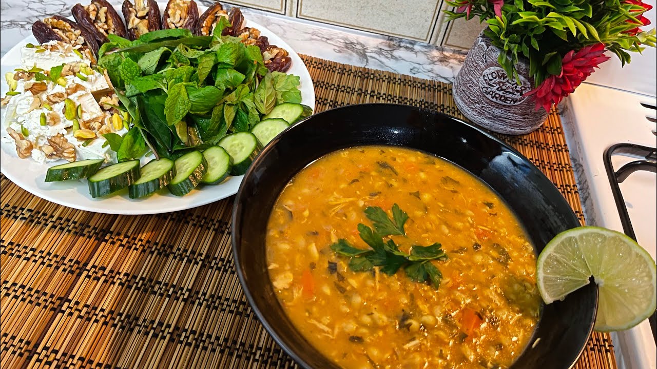 Barley soup by Hazaragi recipe | Persian style barley soup| سُوپ جُو ایرانی