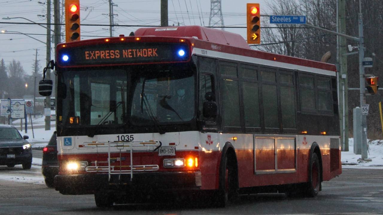 TTC Ride | Orion VII OG HEV 1035 On Route 35 (Short Ride)