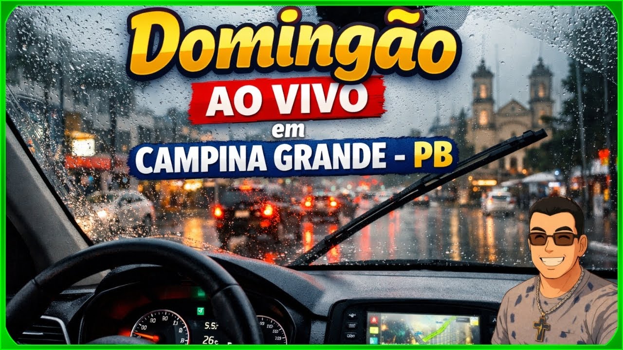 AO VIVO IRL 📢 UBER NAS RUAS DE CAMPINA GRANDE PB