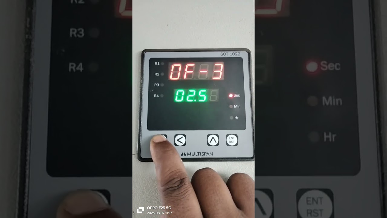 hammer timer settimg