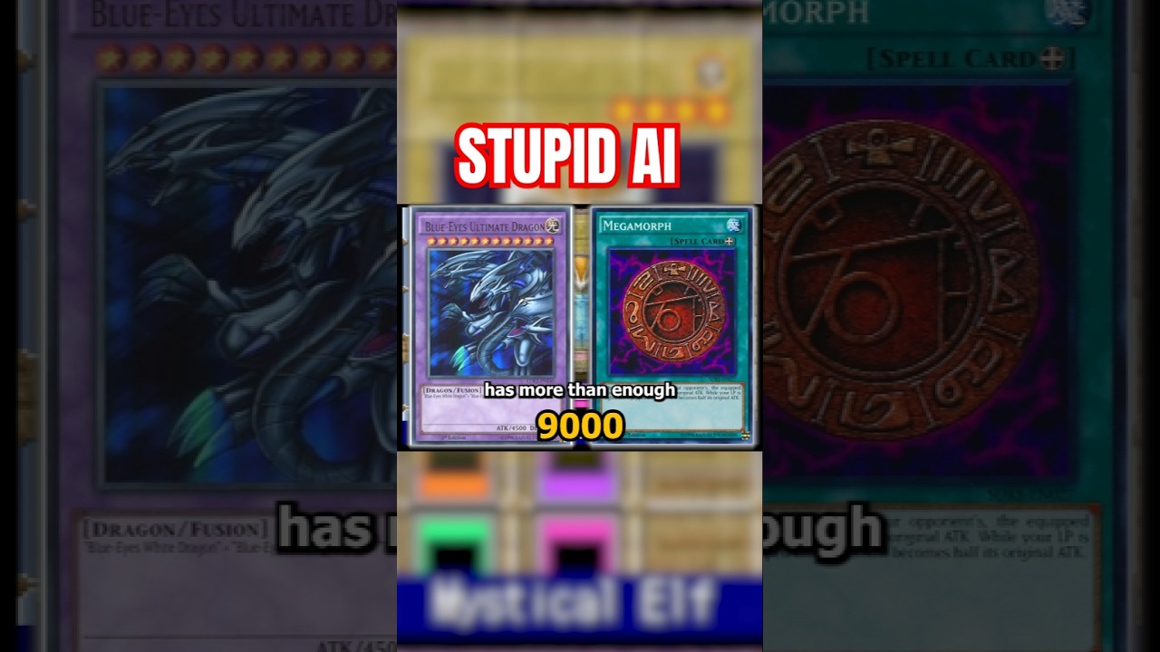 Eternal Duelist Soul's AI is really dumb. #yugioh #EarlyDaysCollection #Nintendo #Switch