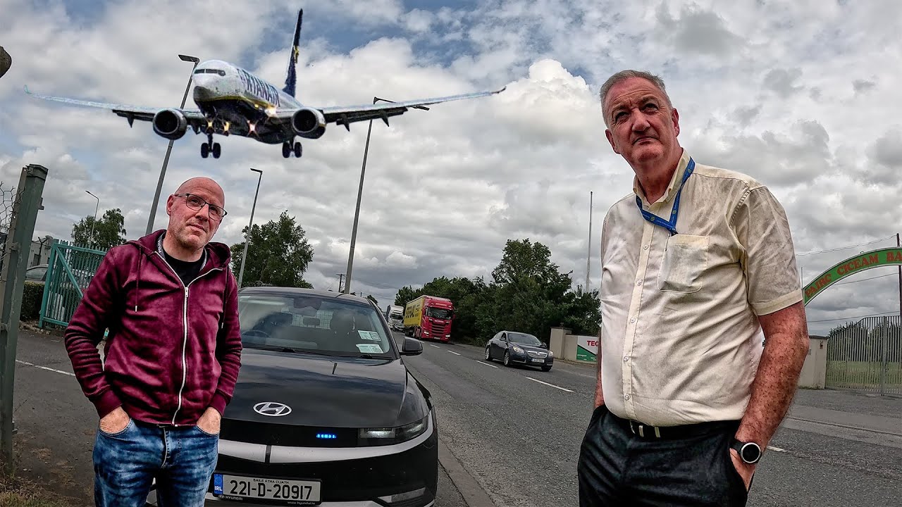 YOU HAVE 5 MINUTES TO LEAVE, OR YOU'LL BE ARRESTED!!!! - Dublin Airport Maintenance Base✈️😡👮‍♂️❌ 🇮🇪