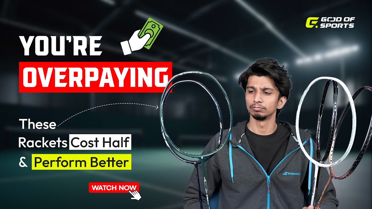 ₹6000 Badminton Rackets That Challenge Yonex, Li-Ning & Victor 🏸 I Badminton Rackets Review