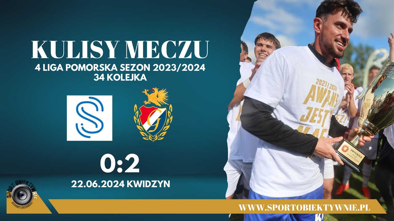 KULISY meczu dającego awans Enerdze Gryf Słupsk do 3 ligi.