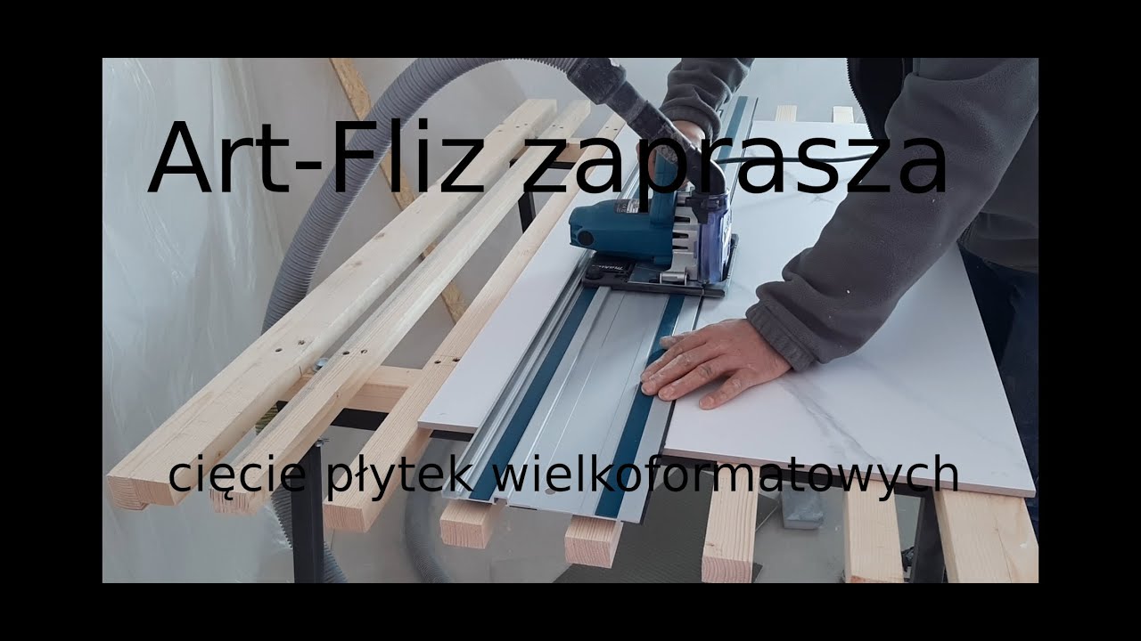 Cięcie płytek wielkoformatowych na sucho - Makita 4100KB #bielfliz